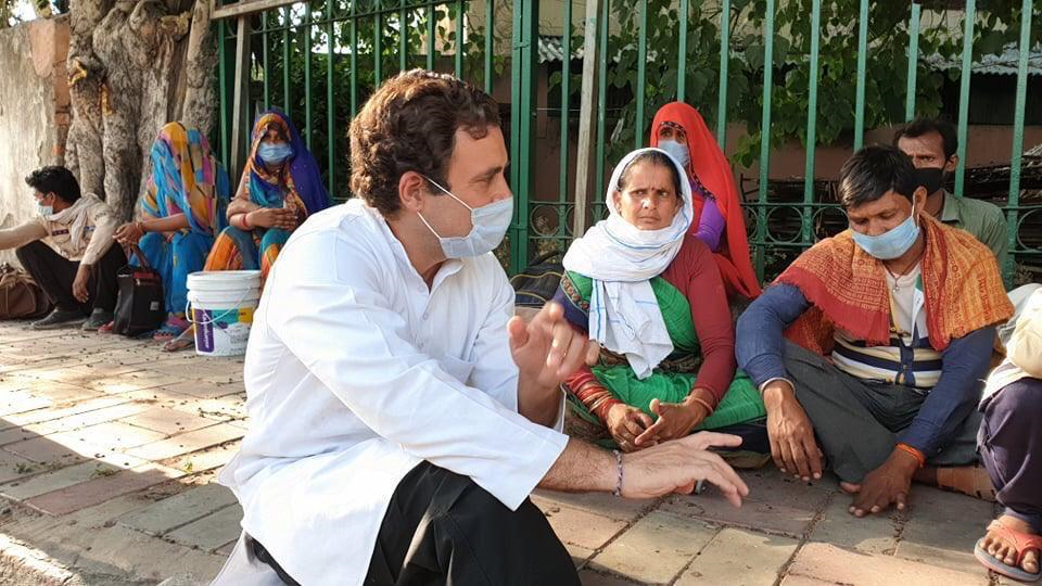 COVID19 Lockdown: Rahul Gandhi Interacts with migrants workers