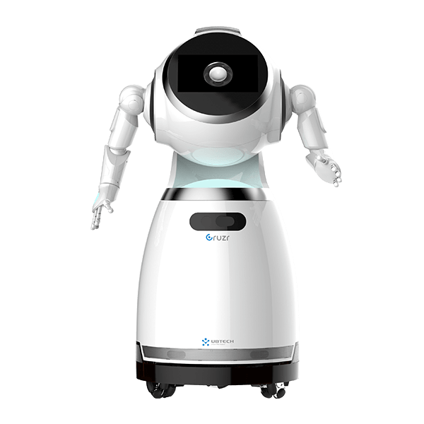 COVID-19: Watch - Robot screens visitors entering Brussels hospital