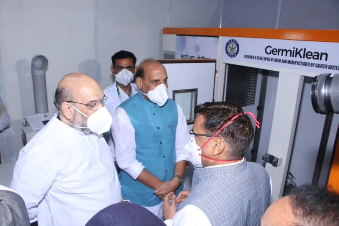 1000 Bed Sardar Vallabhbhai Patel COVID Hospital built by DRDO in record time