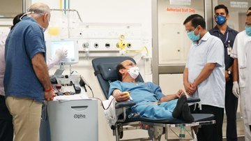 देश कि राजधानी में बना पहला प्लाजमा बैंक...