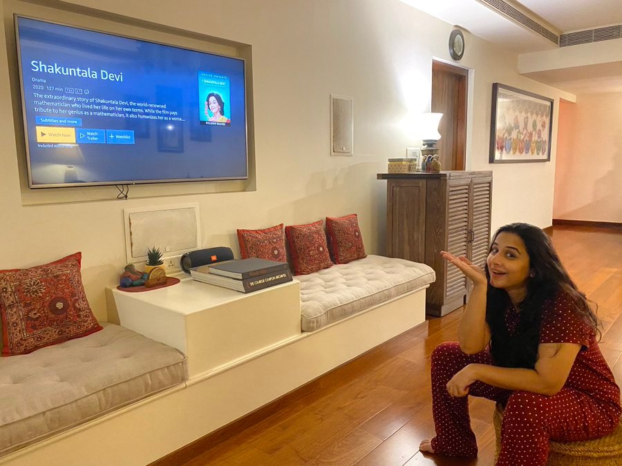 Shakuntala Devi | Amazon Prime Video | July 31 Pic Via Twitter