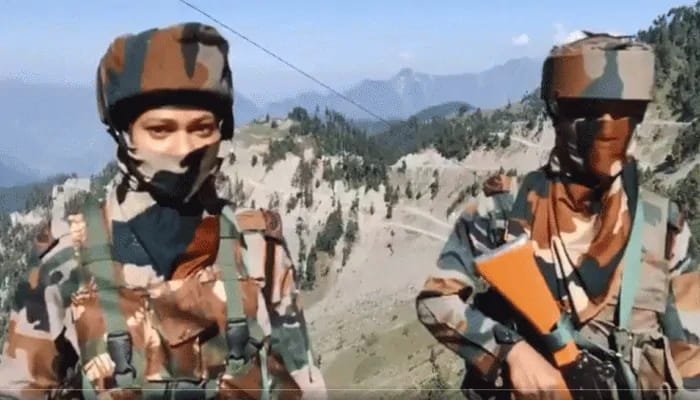 India China Face off: India creates a history, deployed women soldiers at LAC