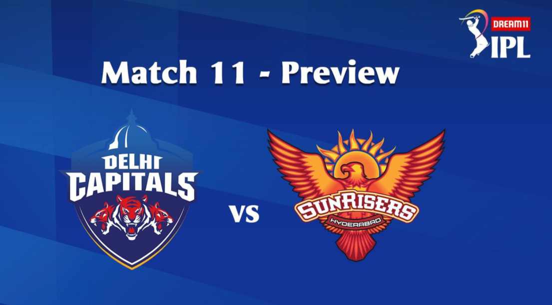 #IPL2020: 11th Match of the Dream11 Indian Premier League (IPL) Delhi Capitals (DC) take on Sunrisers Hyderabad (SRH)