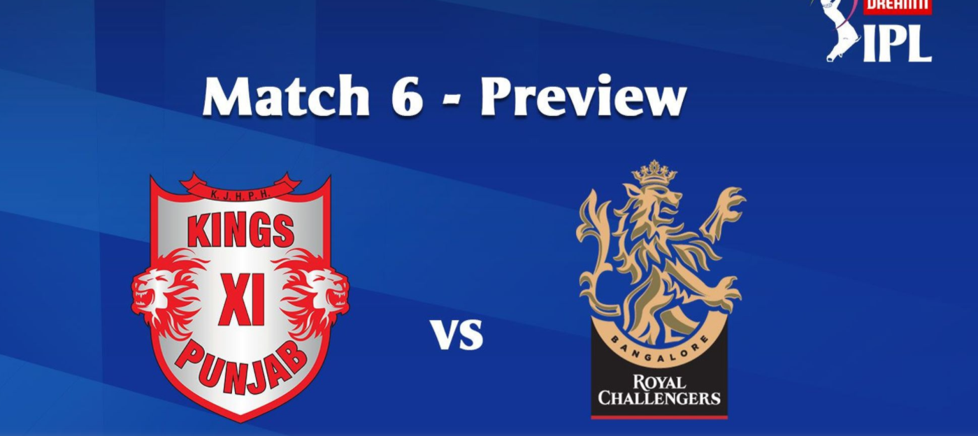 #IPL2020: 6th Match of the Dream11 Indian Premier League