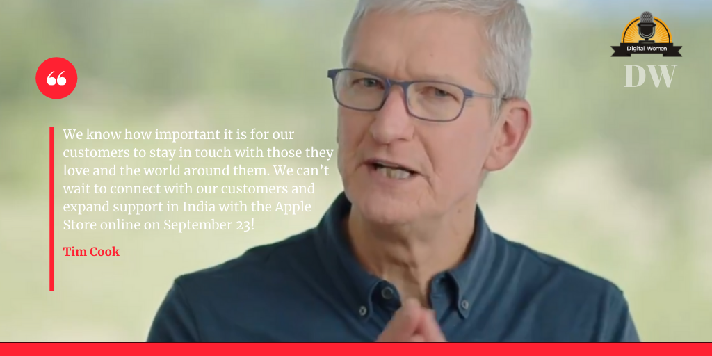 Apple will launch the Apple Store online in India on September 23