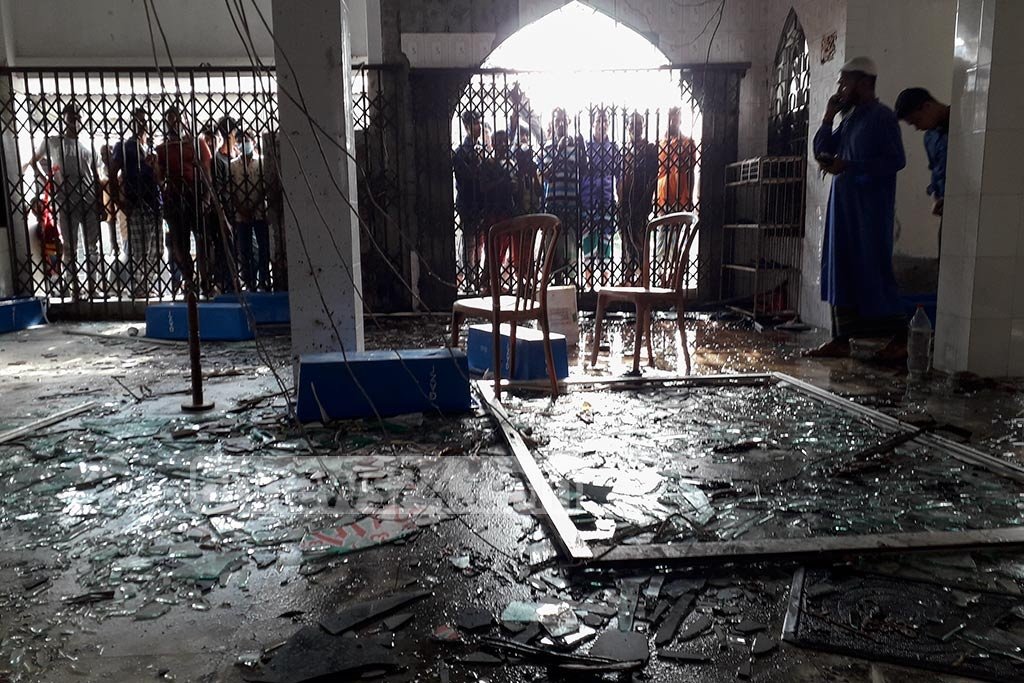 Bangladesh mosque gas pipeline blast