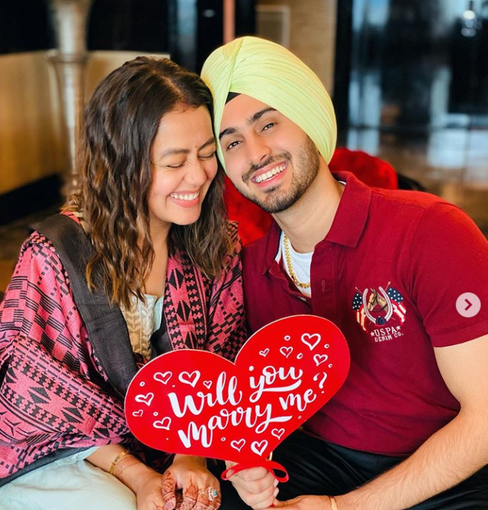 Neha Kakkar Wedding 2020 Via Instagram