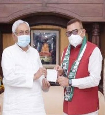 former Director-General of Police(DGP) Gupteshwar Pandey