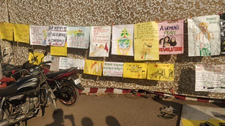 Women take lead roles in India’s farmers’ protest