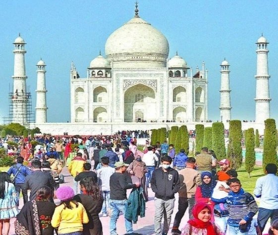 Taj Mahal is closed on New Year
