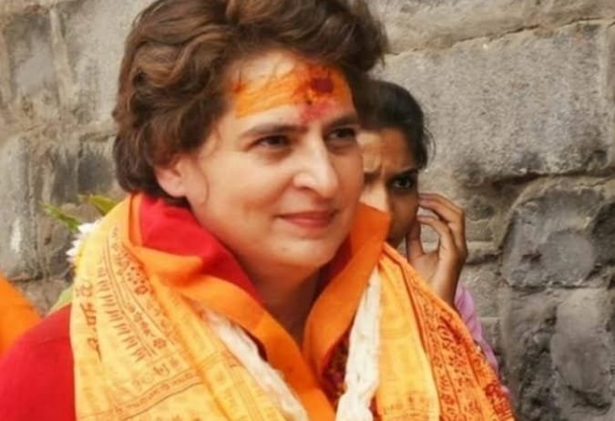 Priyanka Gandhi Vadra takes holy dip at Sangam in Prayagraj on Mauni Amavasya