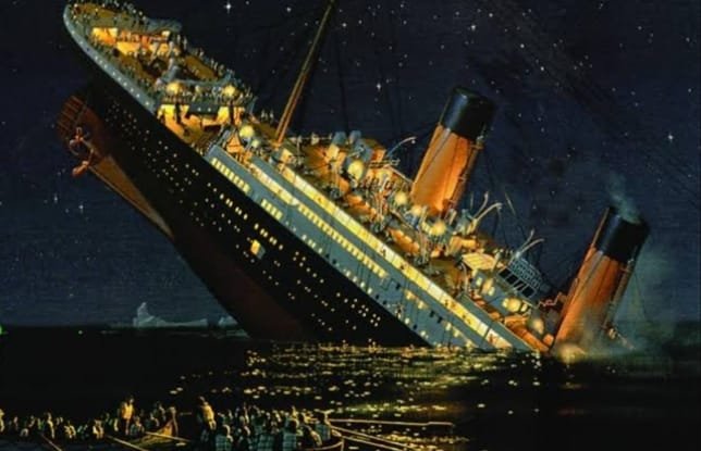 April 15, 1912 Titanic Sank in 1912