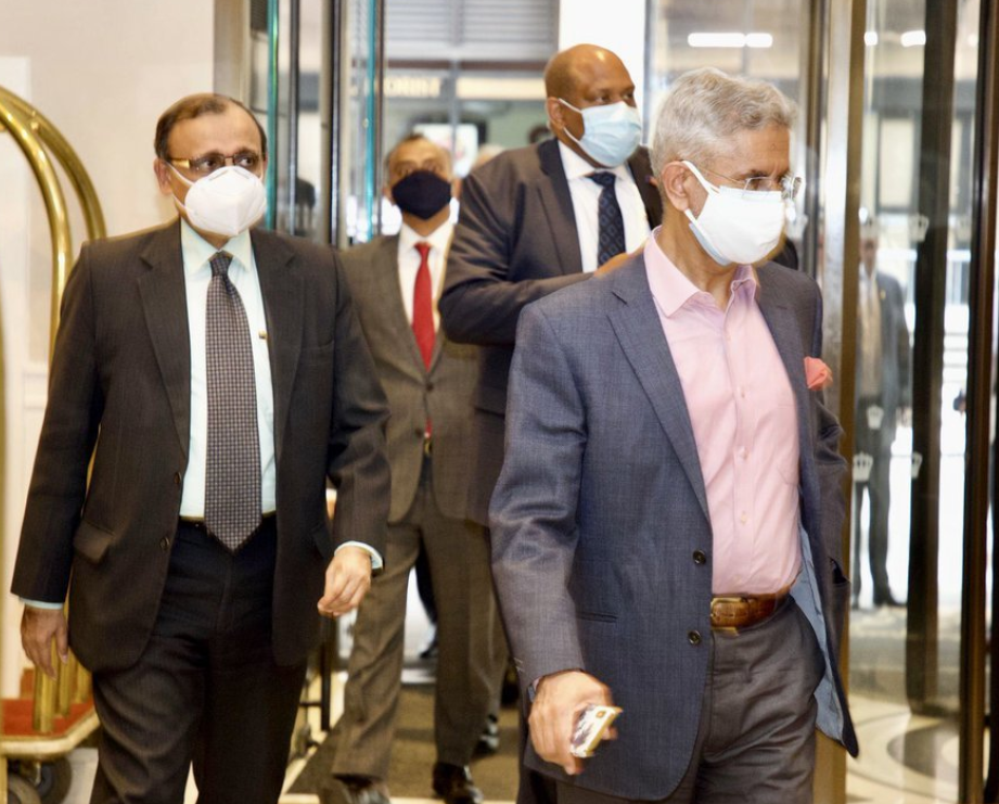 External Affairs Minister Dr S Jaishankar arrives in New York