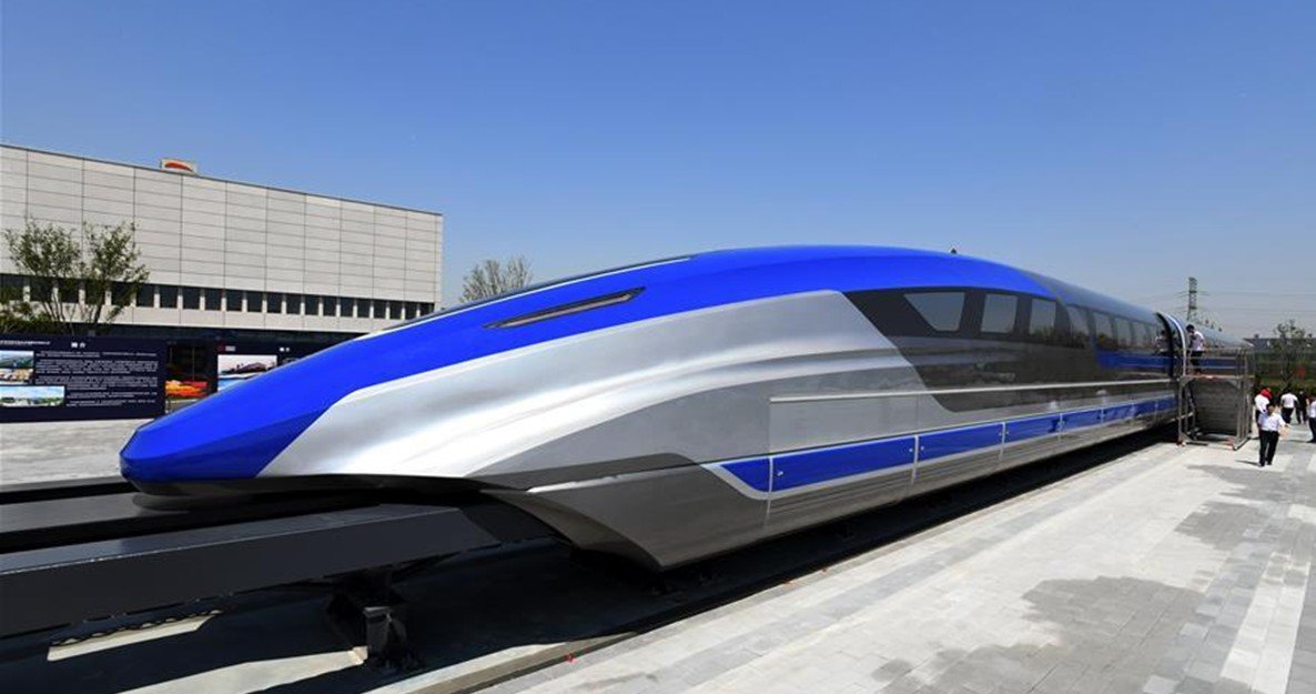 China: World's first 600 kmh High Speed Maglev Train Unveiled in China