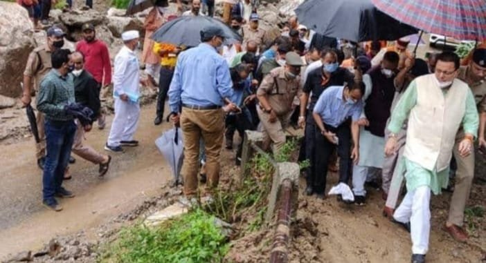 Uttarakhand CM faces tough protest by angry villagers