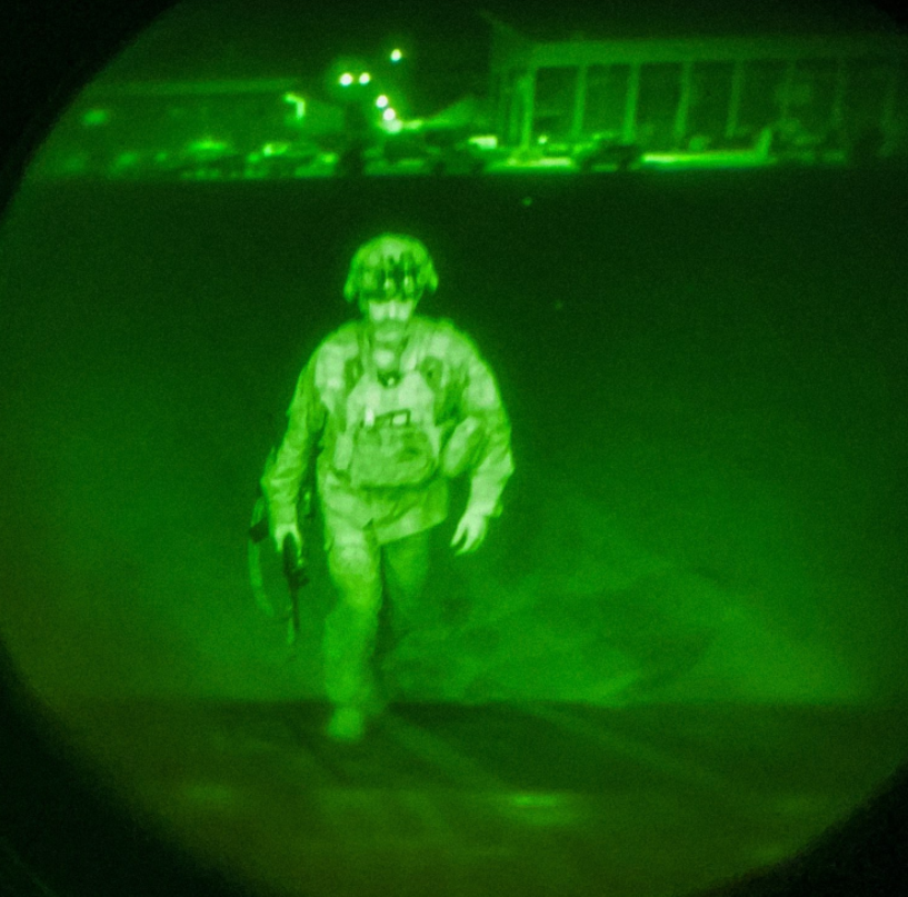 US troops exit The last American soldier to leave Afghanistan Maj. Gen. Chris Donahue