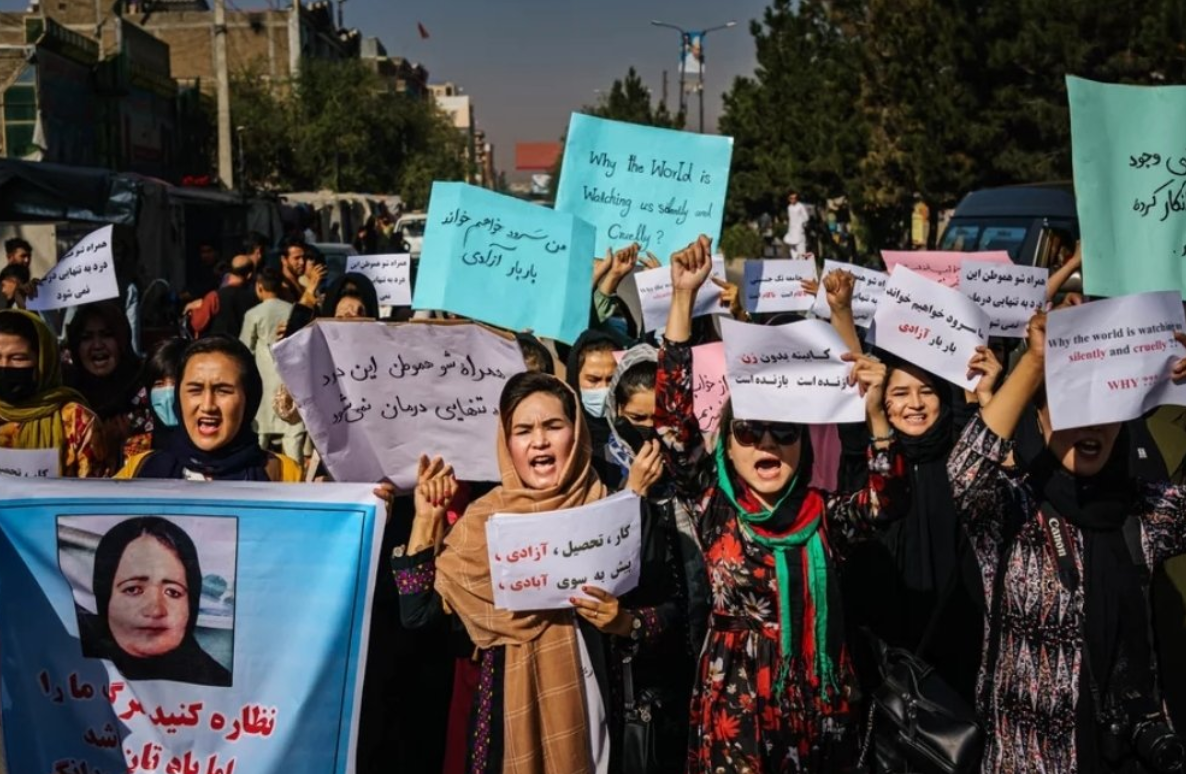 Afghanistan women are at the forefront of protests against the Taliban