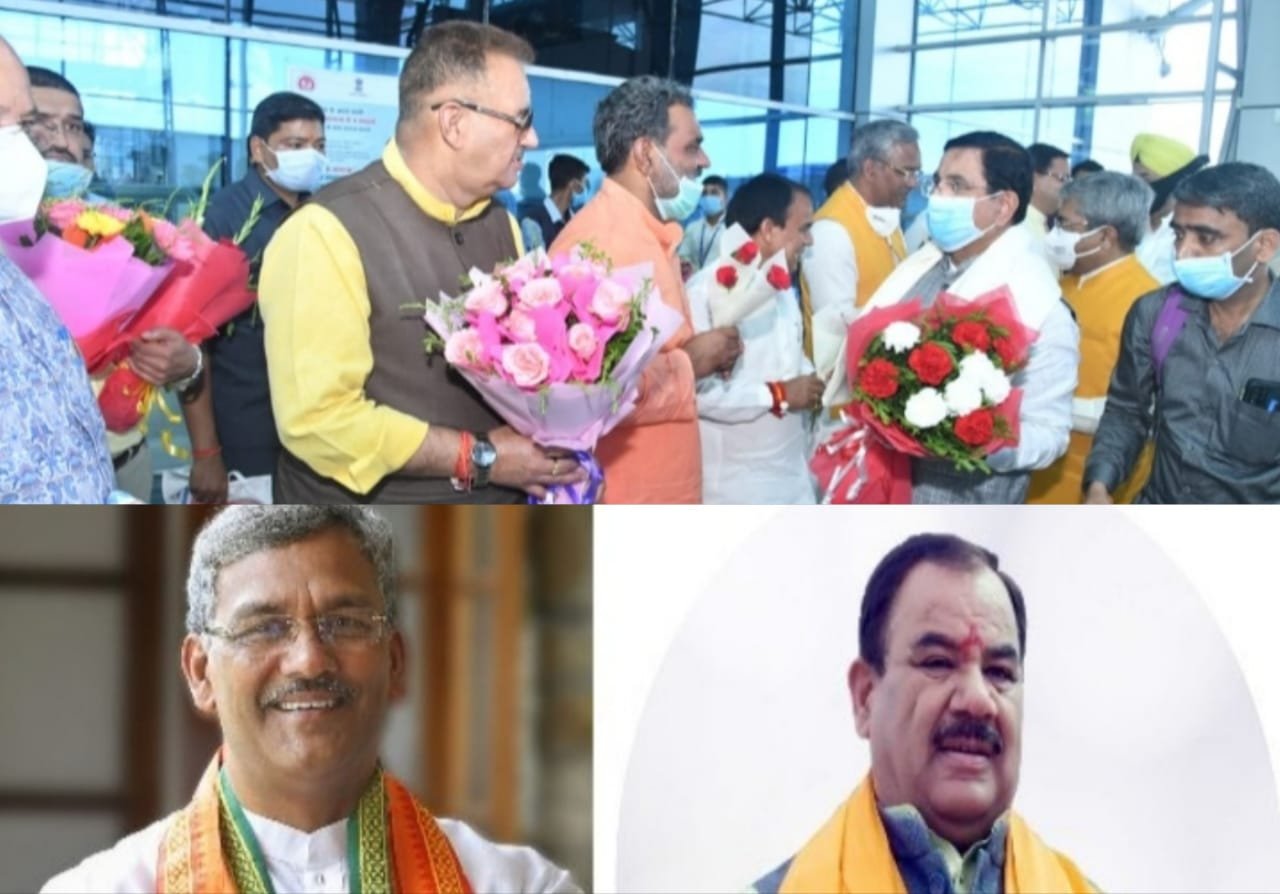 BJP Election Incharge Union Minister Prahlad Joshi in Dehradun