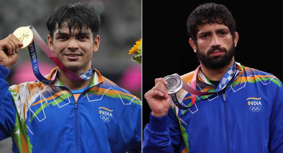 Neeraj Chopra, Ravi Dahiya among 11 for Khel Ratna