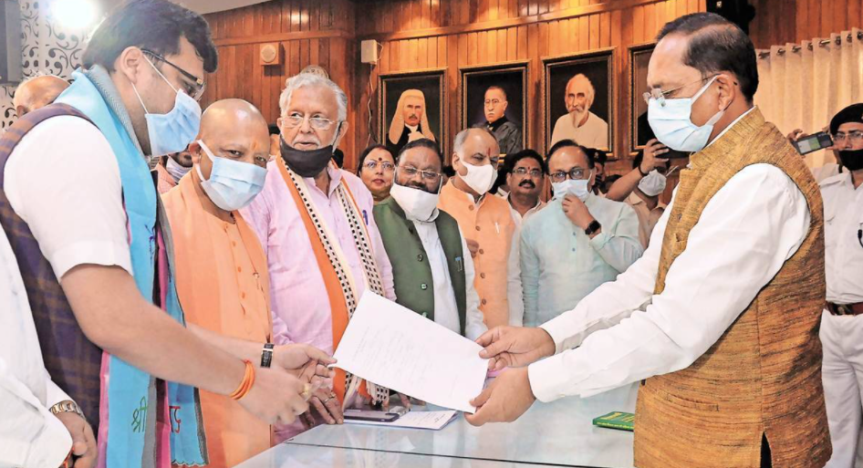 SP rebel candidate Nitin Agarwal elected Deputy Speaker of UP Assembly