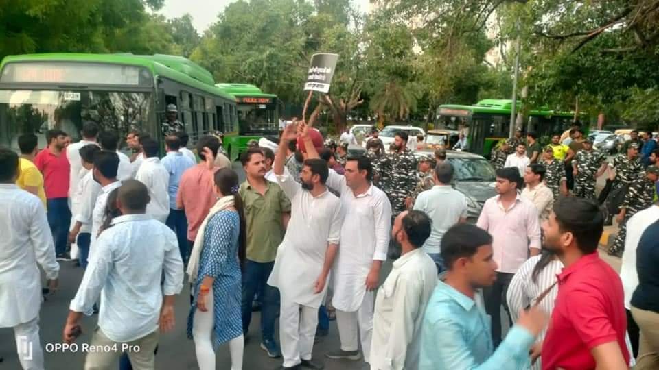 One arrested, 18 detained during Agnipath protest in Delhi