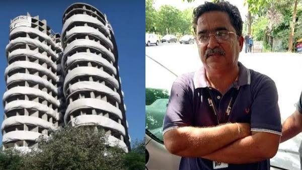 Noida twin tower demolitionMeet Chetan Dutta, Man who pressed button that brought down twin towers