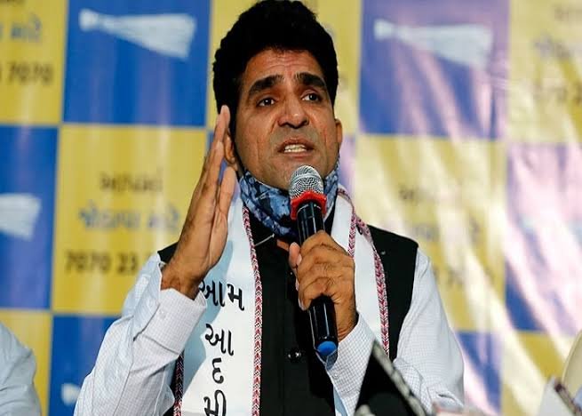 Gujarat election 2022 AAP Announces Isudan Gadhvi As CM Candidate