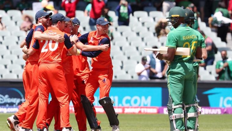 Netherlands pull off remarkable T20 World Cup upset victory over South Africa