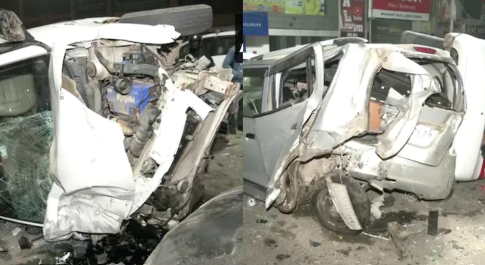 Delhi ASI rammed into six vehicles in Dwarka Mor area