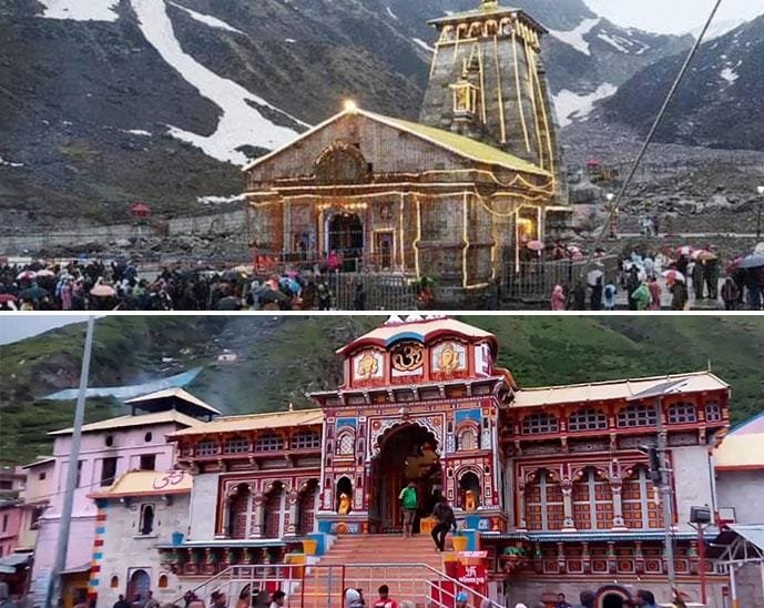 Char Dham Yatra 2023 Yatris stopped in Srinagar due to heavy snowfall in Kedarnath, Badrinath