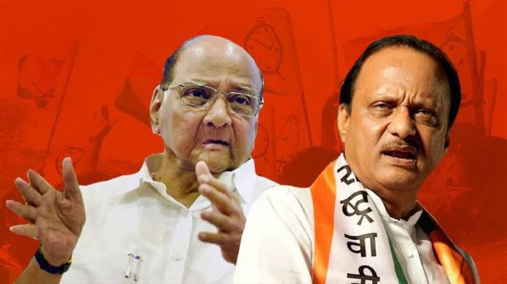 Sharad Pawar and Ajit Pawar