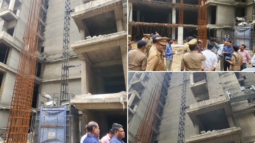 Four Killed and Several injured As Lift Crashes In Amrapali's Under-construction Building In Greater Noida