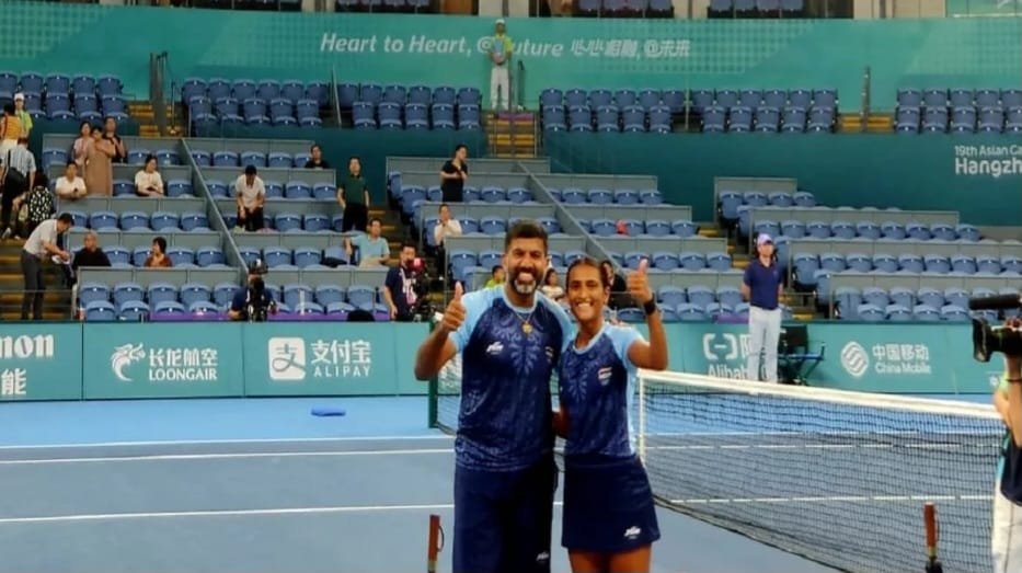 Rohan Bopanna-Rutuja Bhosale script spectacular turnaround to clinch Asian Games gold in mixed doubles