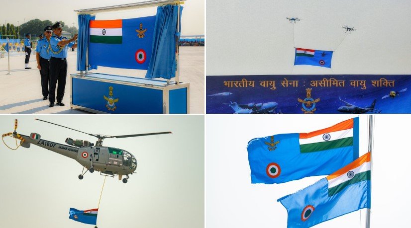 Watch Live: IAF conducted a stunning air show & Parade on Occasion of Air Force Day in Prayagraj