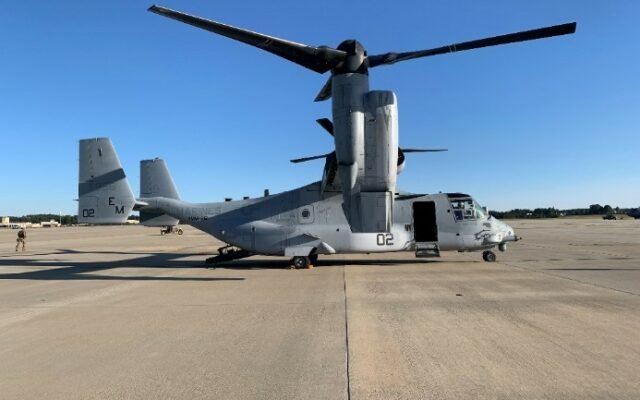 U.S. Military Osprey Aircraft Crash off Southern Japan's Yakushima Island