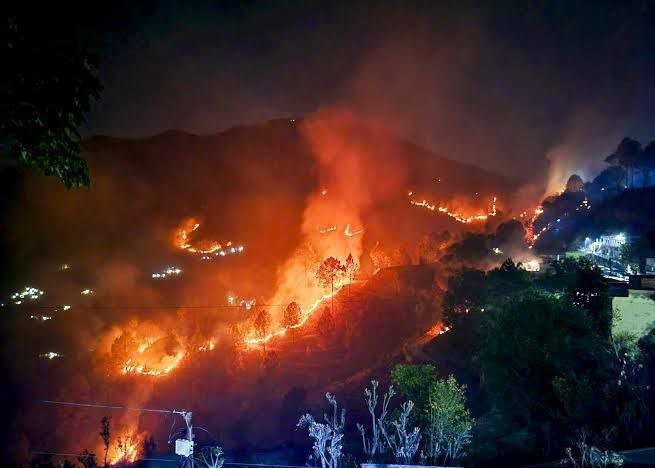 Uttarakhand Battling Severe Forest Fires