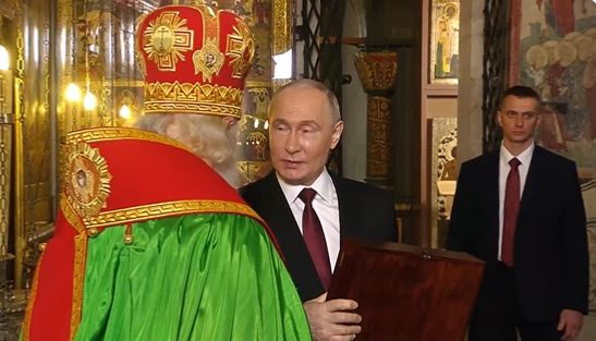 Watch Vladimir Putin sworn in as Russia's president for record fifth term