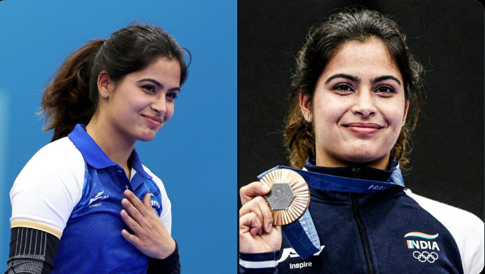 MANU BHAKER BECOMES THE FIRST INDIAN WOMEN TO WIN AN OLYMPIC MEDAL IN SHOOTING