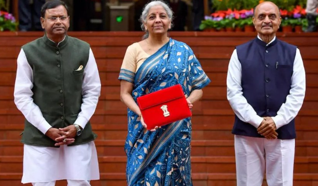 Finance Minister Nirmala Sitharaman Presents Economic Survey Report Ahead of Budget in Parliament