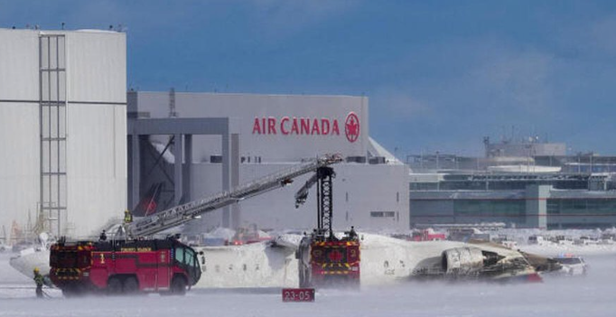 Canada Plane Crash: Aircraft Overturns on Runway During Landing, 80 Onboard, 18 Injured