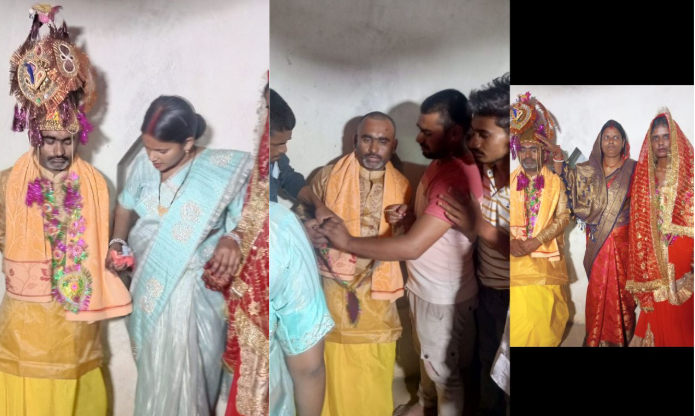 Teacher Forced into Marriage in Bihar: Emotional Blessing Photo Goes Viral on Social Media