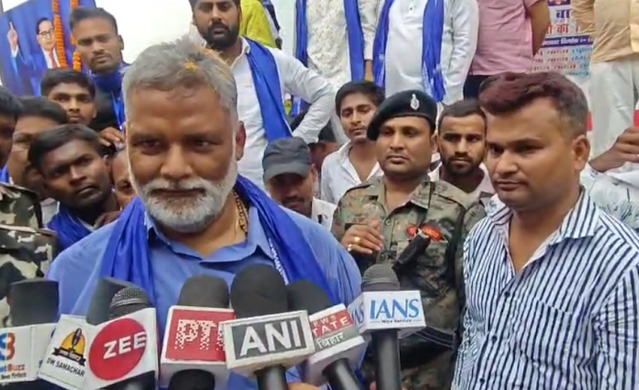 Pappu Yadav Slams Central and State Governments at Jehanabad Ambedkar Statue Unveiling