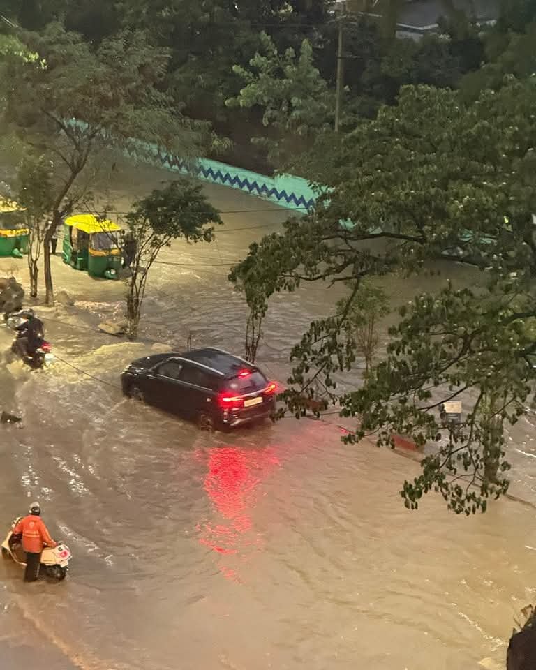 Heavy Rains Disrupt Life in Bengaluru, Yellow Alert Issued