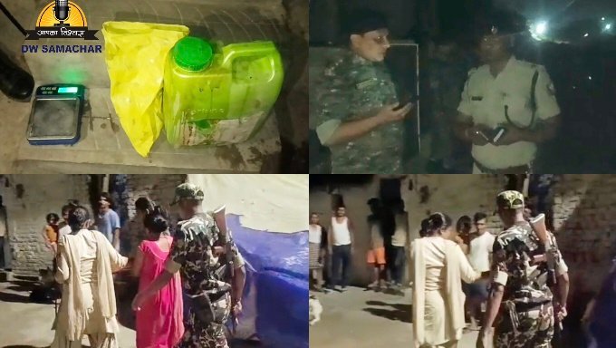 Jehanabad News: Police launched anti-drug operation, 100 grams of smack and 100 liters of liquor recovered, 8 arrested