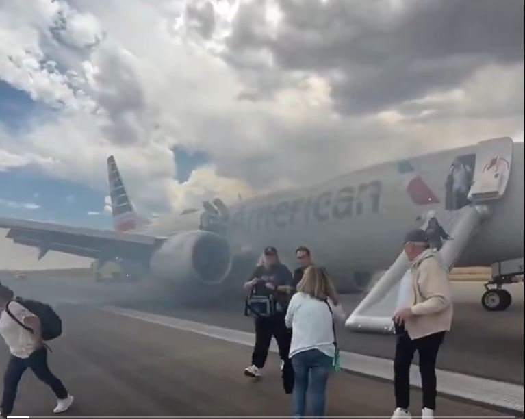 Boeing aircraft catches fire on runway at Denver Airport in USA seconds before take off, 179 passengers evacuated