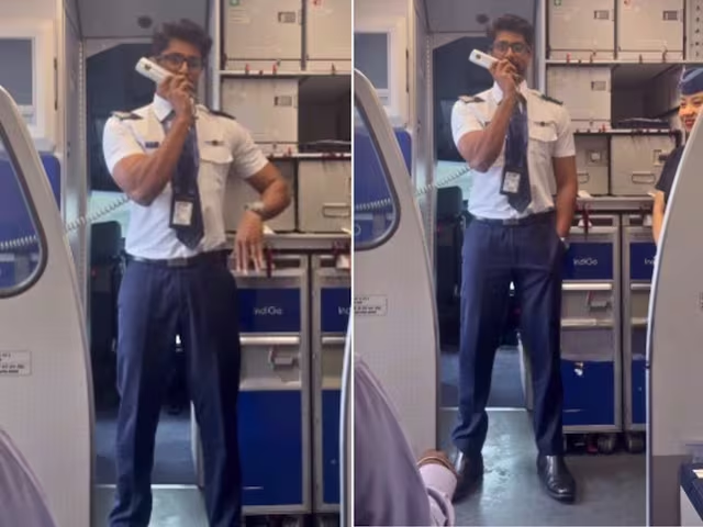 Plane Will Go 'Daga Daga Daga' in Turbulence! Tamil Pilot’s Broken Hindi Wins Hearts