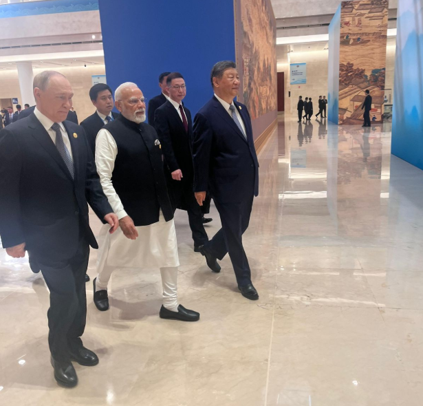 US Upset Over Modi-Putin-Xi Unity in China