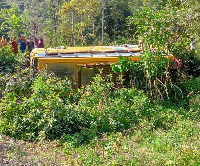 Himachal Bus Accident: Wedding Bus Falls into Gorge, 42 Injured