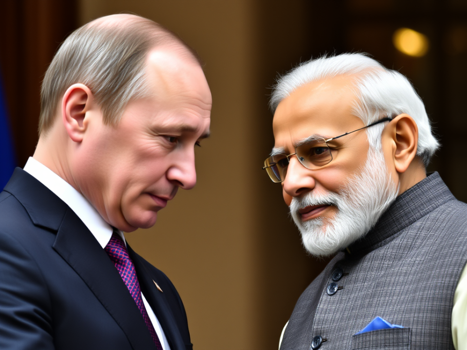 President Vladimir Putin lands in New Delhi!
