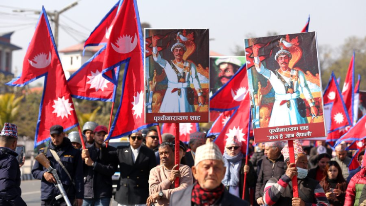 Nepal Monarch Restoration: “Bring Back the King” Rally